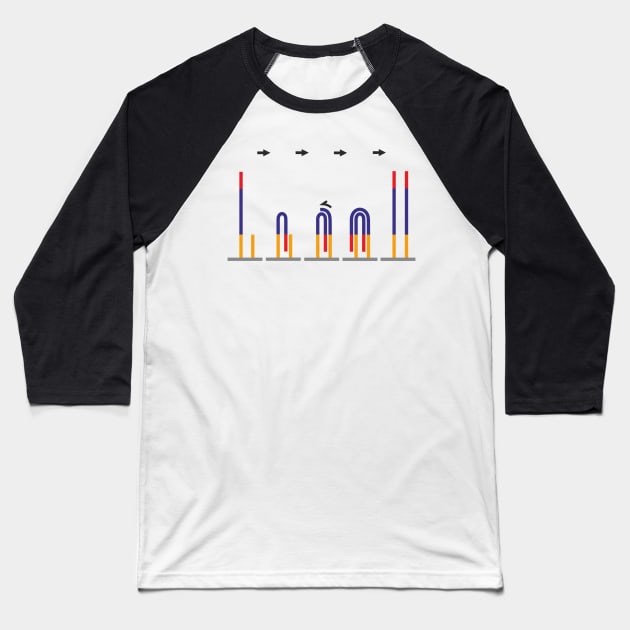 bridge amplification Baseball T-Shirt by RosArt100